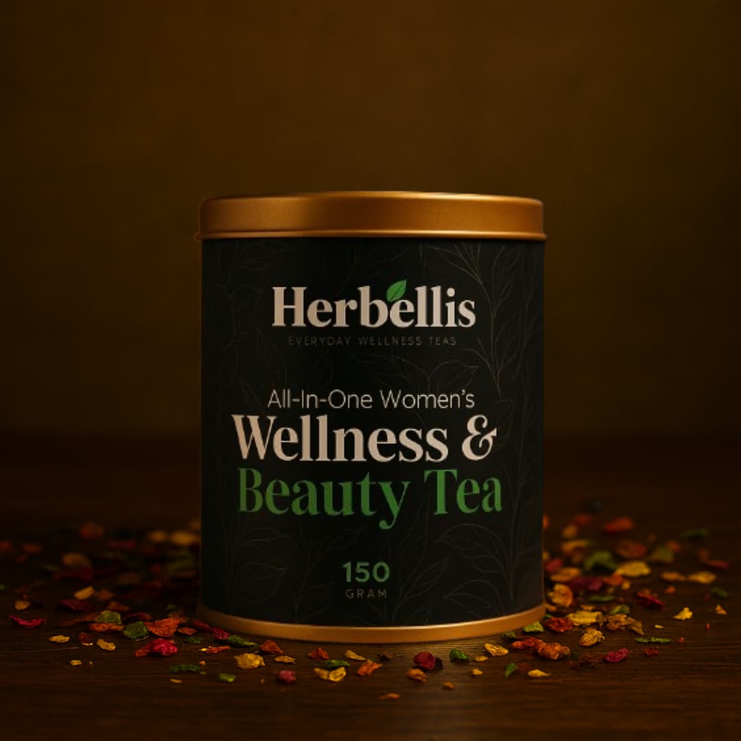 Herbellis Signature Tin Herbellis Signature Tin Women's Wellness & Beauty Tea. Herbal