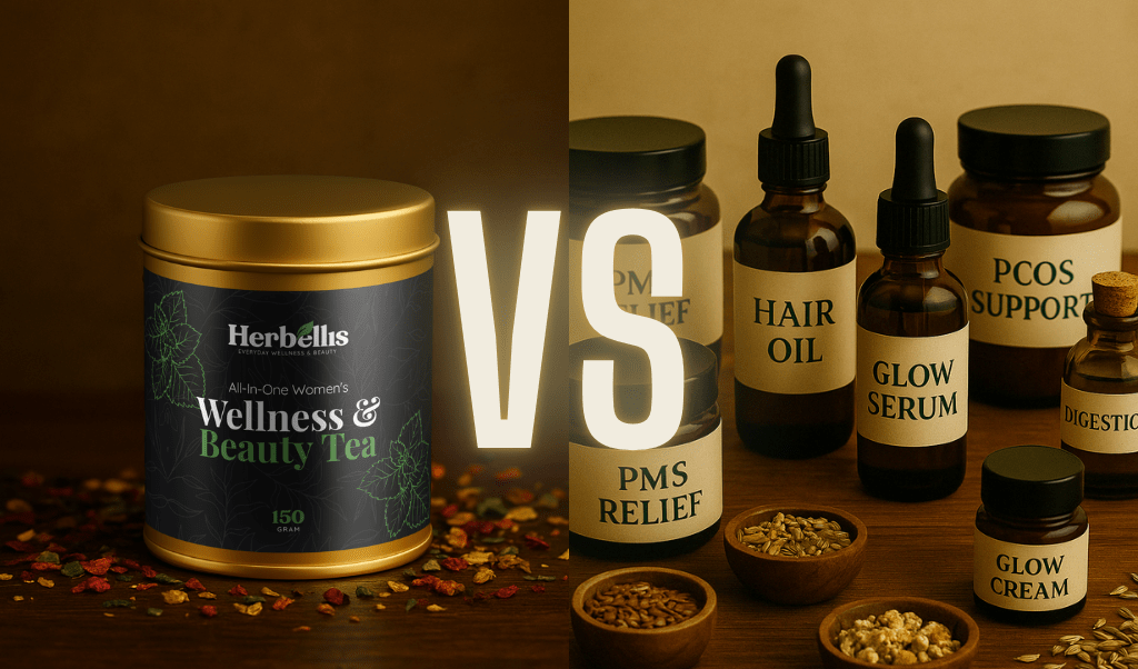 Herbellis women's wellness and beauty tea