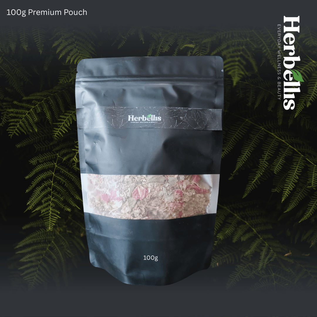 Pouch 100g Herbellis Women's Wellness & Beauty Tea Pouch 100g